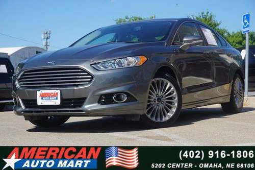 2014 Ford Fusion Titanium - cars & trucks - by dealer - vehicle... for sale in Omaha, NE