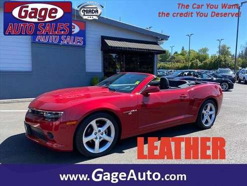 2015 Chevrolet Camaro Chevy LT LT Convertible w/2LT - cars & trucks... for sale in Milwaukie, OR