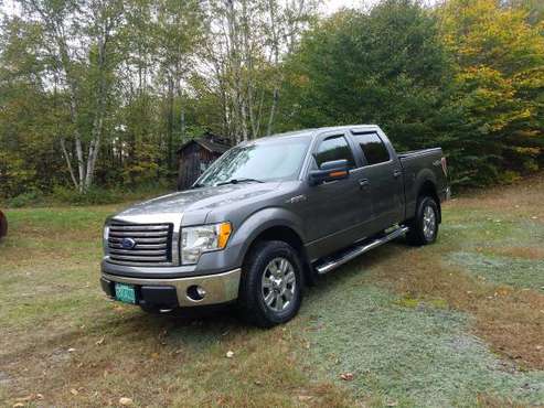 2012 FORD F150 CREWCAB XLT 4X4 FAMILY TRUCK..."CLEAN CAR FAX for sale in Groton, VT
