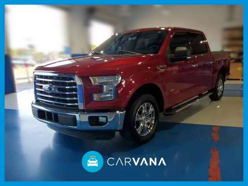 2015 Ford F150 SuperCrew Cab XLT Pickup 4D 5 1/2 ft pickup Red for sale in Augusta, GA
