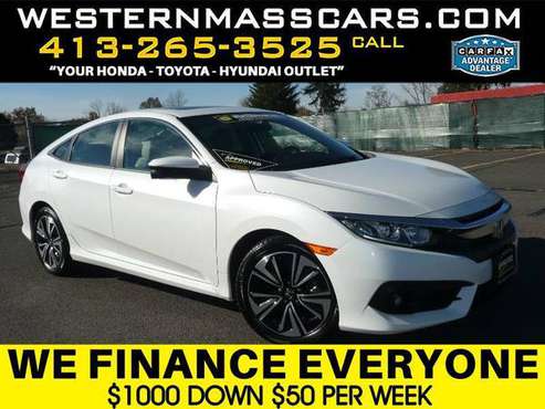 2016 *HONDA CIVIC*ONE OWNER*SPORTY*MUST SEE & DRIVE - cars & trucks... for sale in Springfield, MA