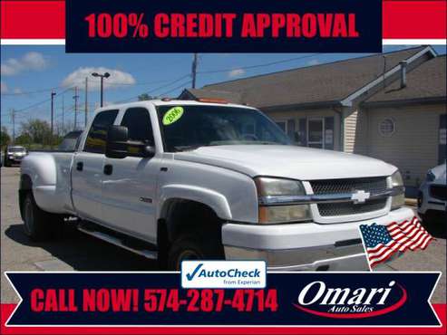 2006 Chevrolet Silverado 3500 Crew Cab 167 WB 4WD DRW LT1 Hassle for sale in South Bend, IN