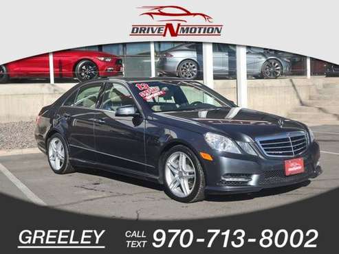 2013 Mercedes-Benz E 350 4MATIC Sedan 4D - cars & trucks - by dealer... for sale in Greeley, CO
