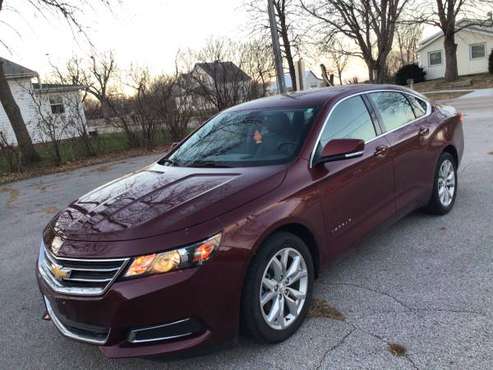 Maroon 2017 Chevy Impala LT (29,000 Miles) - cars & trucks - by... for sale in Dallas Center, IA