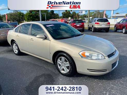 2008 *Chevrolet* *Impala* *4dr Sedan LS* GOLD - cars & trucks - by... for sale in Bradenton, FL