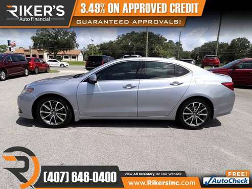 $236/mo - 2015 Acura TLX 3.5L V6 w/Technology Package - 100... for sale in Kissimmee, FL