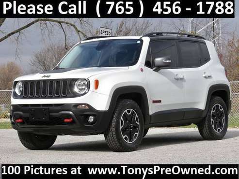 2016 JEEP RENEGADE TRAILHAWK 4X4 ~~~~~ 46,000 Miles ~~~~~ $279... for sale in Kokomo, KY