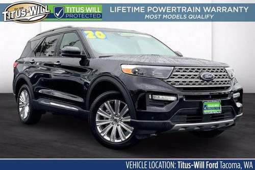 2020 Ford Explorer 4x4 4WD Limited SUV - - by dealer for sale in Tacoma, WA
