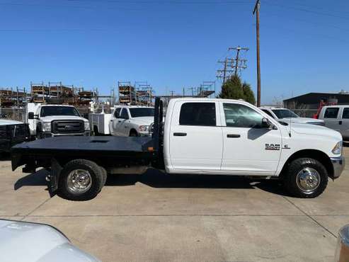 2018 Ram 3500 Crewcab 4x4 Flatbed Dually Cummins Diesel 70k miles for sale in Mansfield, TX