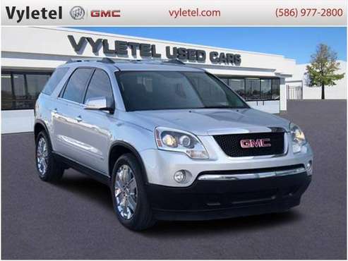 2010 GMC Acadia SUV AWD 4dr SLT2 - GMC Quicksilver Metallic for sale in Sterling Heights, MI