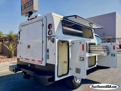2013 FORD F350- 6.2L, FIBERGLASS KUV UTILITY BED "51k MILES" MUST... for sale in Las Vegas, MT