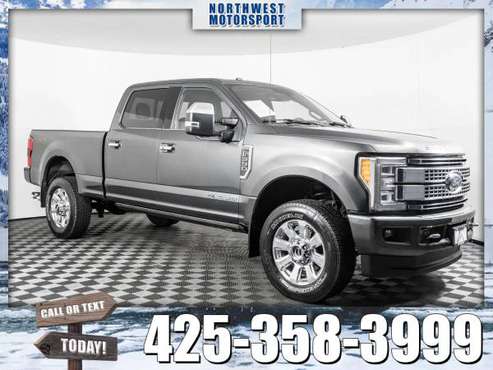 2017 *Ford F-350* Platinum 4x4 - cars & trucks - by dealer - vehicle... for sale in Lynnwood, WA