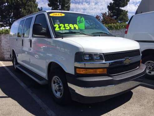 2018 CHEVROLET EXPRESS G2500 CARGO VAN ONLY 13K MILES (3 OF THESE IN ) for sale in Fremont, CA