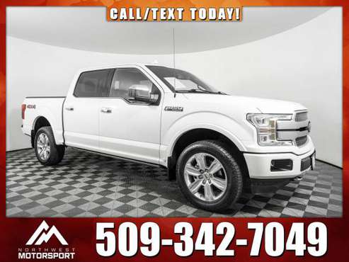 2019 *Ford F-150* Platinum 4x4 - cars & trucks - by dealer - vehicle... for sale in Spokane Valley, WA
