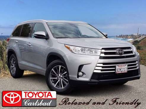 2018 Toyota Highlander Xle - cars & trucks - by dealer - vehicle... for sale in Carlsbad, CA