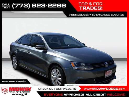 2013 Volkswagen Jetta 2 5L 2 5 L 2 5-L SE FOR ONLY 144/mo! - cars & for sale in Chicago, IL