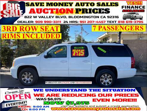 2007 GMC YUKON XL>3RD ROW SEAT> CALL 24HR - cars & trucks - by... for sale in BLOOMINGTON, CA
