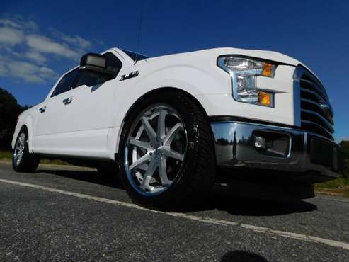 5/7 LOWERED 15 FORD F-150 XLT SUPERCREW 5.0L COYOTE *24X10 KMC*... for sale in KERNERSVILLE, NC