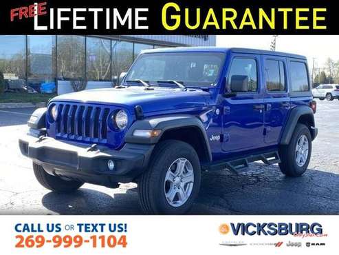 2020 Jeep Wrangler Unlimited Unlimited Sport S - - by for sale in Vicksburg, MI