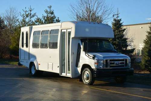2015 Ford E-450 19 Passenger Shuttle Bus - cars & trucks - by dealer... for sale in Crystal Lake, IL