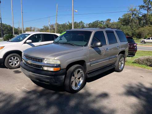 2003 Chevy Tahoe free warranty - cars & trucks - by dealer - vehicle... for sale in Benchmark Auto Credit - Tallahassee, FL
