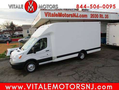 2015 Ford Transit Cutaway T-350 15 FOOT BOX TRUCK, RAMP 69K for sale in south amboy, IL