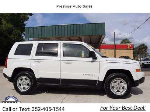2014 Jeep Patriot Sport suv White - - by dealer for sale in Ocala, FL