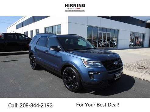 2019 Ford Explorer Sport suv Blue Metallic - - by for sale in Pocatello, ID