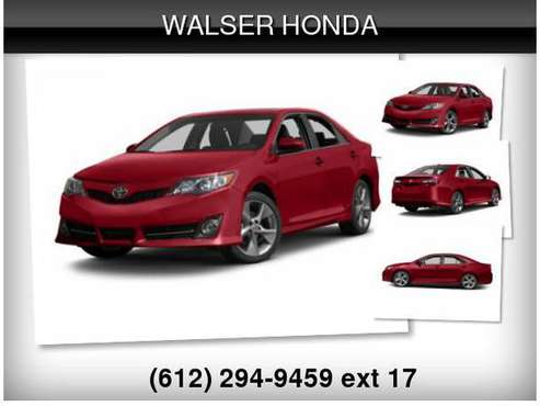 2013 Toyota Camry SE - cars & trucks - by dealer - vehicle... for sale in Burnsville, MN