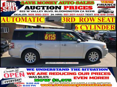 2009 FORD FLEX>3RD ROW SEAT>AUTOMATIC>CALL 24HR - cars & trucks - by... for sale in BLOOMINGTON, CA