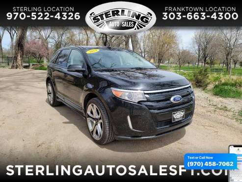2014 Ford Edge 4dr Sport AWD - CALL/TEXT TODAY! - - by for sale in Sterling, CO