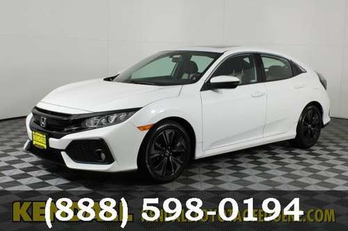 2018 Honda Civic Hatchback WHITE BIG SAVINGS LOW PRICE - cars & for sale in Eugene, OR