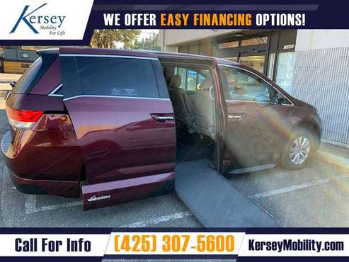 2016 Honda Odyssey 438/mo Wheelchair Van Handicap Van - cars & for sale in Everett, WA