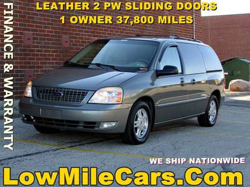 low miles minivan 2004 Ford Freestar 37k - cars & trucks - by dealer... for sale in Willowbrook, IL