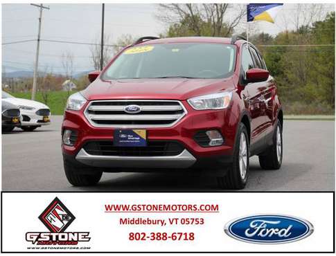 2018 FORD ESCAPE SE CERTIFIED PRE-OWNED! - - by for sale in Middlebury, VT