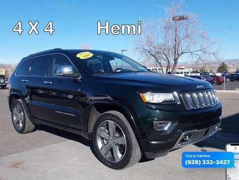 2015 Jeep Grand Cherokee Overland - Call/Text - - by for sale in Cottonwood, AZ