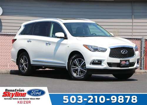 2019 INFINITI QX60 AWD Luxe 3.5 3.5L V6 - cars & trucks - by dealer... for sale in Keizer , OR