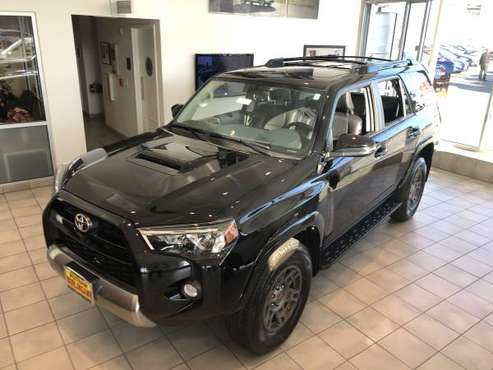 NEW 2019 TOYOTA 4RUNNER TRD OFF-ROAD PREMIUM 4X4 KDSS (PRO WHLS) BLACK for sale in Burlingame, CA