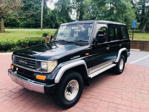 1992 Toyota Landcruiser Prado 2.4L turbo diesel EX WIDE. This car was for sale in Annandale, District Of Columbia