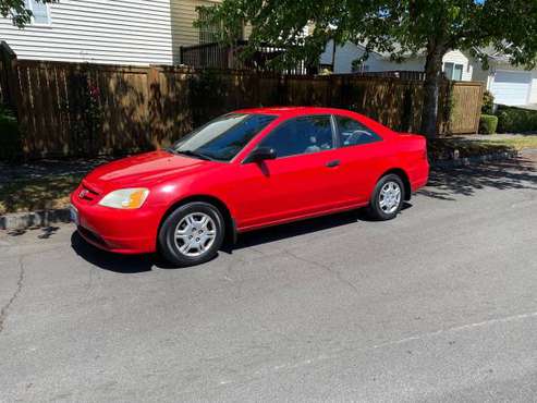 2002 Honda Civic Coupe with Automatic Trans Very Reliable - cars & for sale in Vancouver, OR