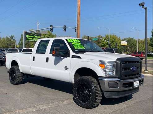 **2016 Ford F350 Super Duty Crew Cab-DIESEL-LIFTED** - cars & trucks... for sale in Redding, CA