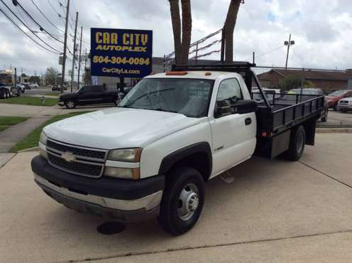 FLAT BED! 2005 Chevy Silverado 3500 FREE WARRANTY - cars & for sale in Metairie, LA