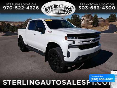 2019 Chevrolet Chevy Silverado 1500 RST Crew Cab 4WD - CALL/TEXT... for sale in Sterling, CO
