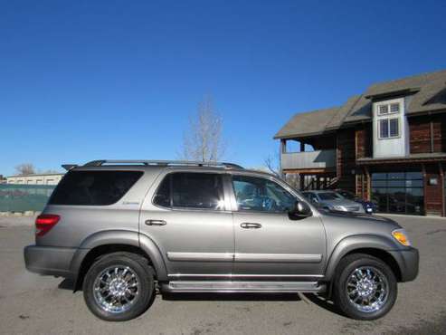 2005 Toyota Sequoia Limited 4x4 4.7L Dark Gray One-Owner - cars &... for sale in Bozeman, MT