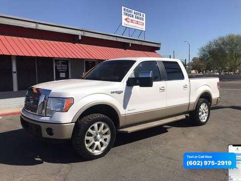 2012 Ford F150 SuperCrew Cab King Ranch Pickup 4D 5 1/2 ft -... for sale in Glendale, AZ
