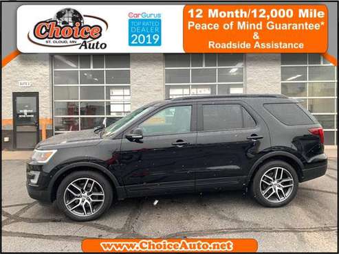 2017 Ford Explorer Sport Ford Explorer $799 DOWN DELIVER'S ! - cars... for sale in ST Cloud, MN