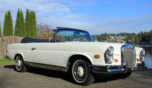 Lot 136 - 1966 Mercedes 250 SE Cabriolet Lucky Collector Car Auction for sale in Hudson, FL