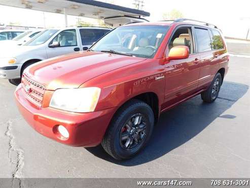 2001 Toyota Highlander BLACK FRIDAY ONLY! Doors open 8am. - cars &... for sale in Midlothian, IL