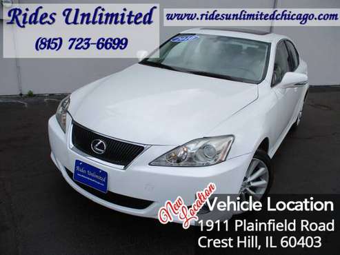 2010 Lexus IS 250 - - by dealer - vehicle automotive for sale in Crest Hill, IL