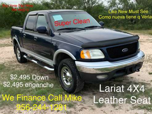 F 150 Lariat 4x4 Clean must see $2,495 Down for sale in LA FERIA, TX